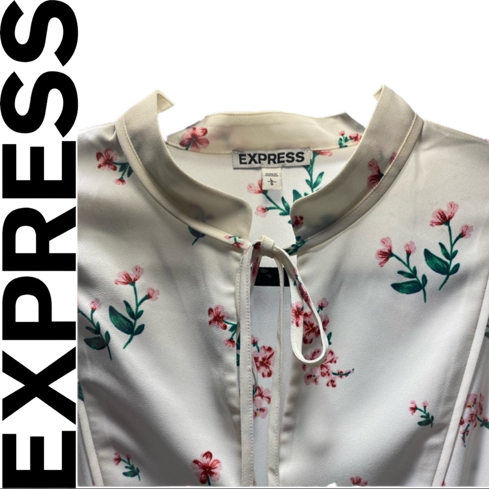 Pre-owned Express Floral Dress L
